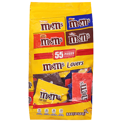 M & M Chocolate Candies, Fun Size, Variety Mix, Pantry
