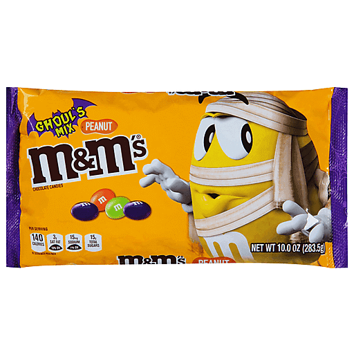 M&Ms Peanut 140g Bag, Chocolates