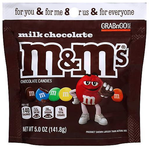 M&M Milk Chocolate Grab & Go Candy