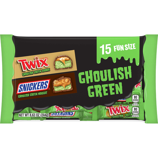 Snickers & Twix "Ghoulish Green" Fun Size Laydown Bag DRC