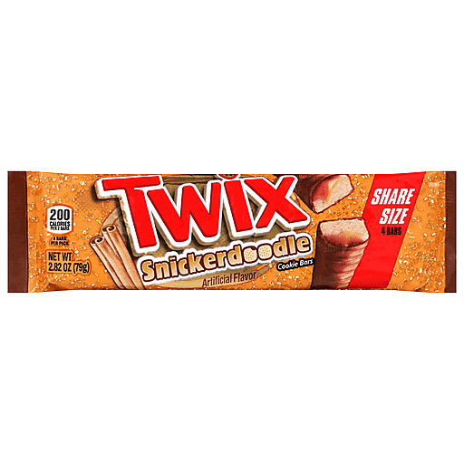 Twix Snickerdoodle Share Size Cookie Bars 4 ea | Shop | Apples Market