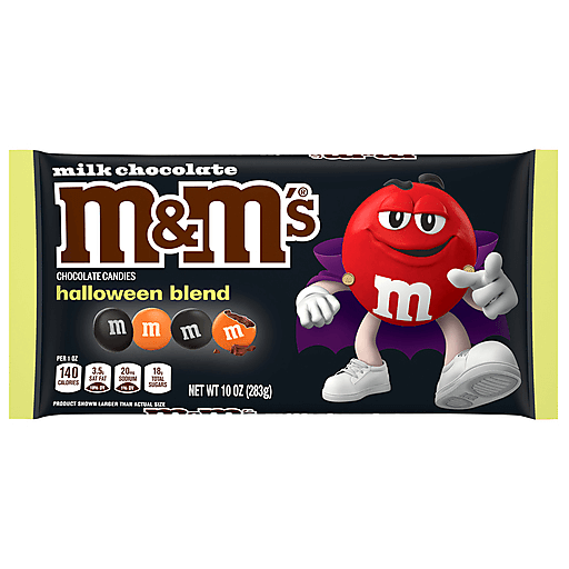 M&M's Milk Choc "Halloween Blend" Laydown Bags DRC