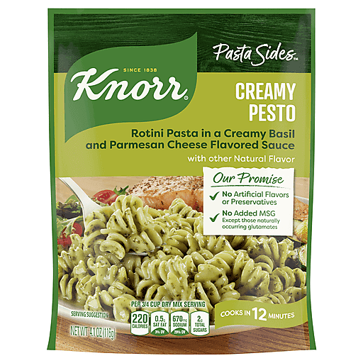 Knorr Pasta Sides Creamy Pesto 41 Oz Pasta And Noodle Dinner Kits Carrows Supermarket 8982