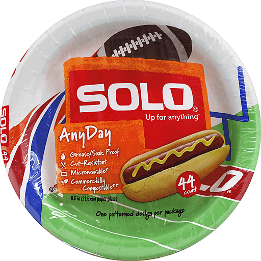 Solo on sale paper plates