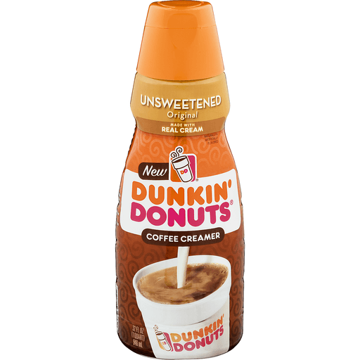 Dunkin' Donuts Coffee Creamer Unsweetened | Creamers | Market Basket