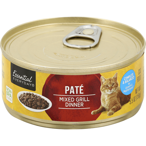 Essential Everyday Cat Food Pate Mixed Grill Dinner Shop