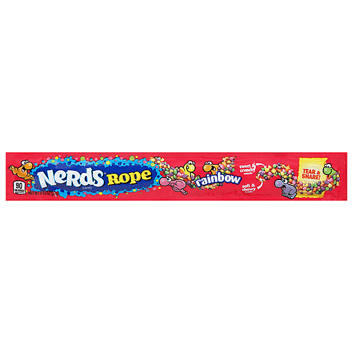 NERDS Rope Very Berry Candy 0.92 oz. Wrapper