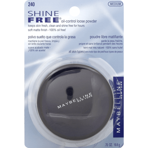 Maybelline Shine Free Oil-control Loose Powder, Medium 240 