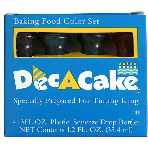 Dec a Cake Baking Food Color Set