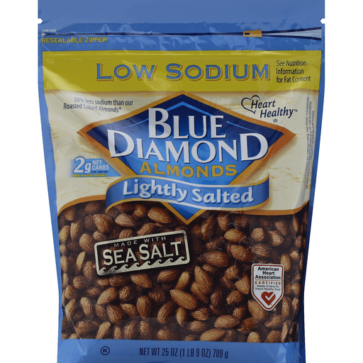 Blue Dmnd Almonds Light Salted 25 | Nuts, Seeds & Mixes | Cost U Less