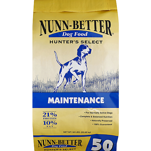 Nunn Better Dog Food Maintenance 50 lb Dog Food Market Basket