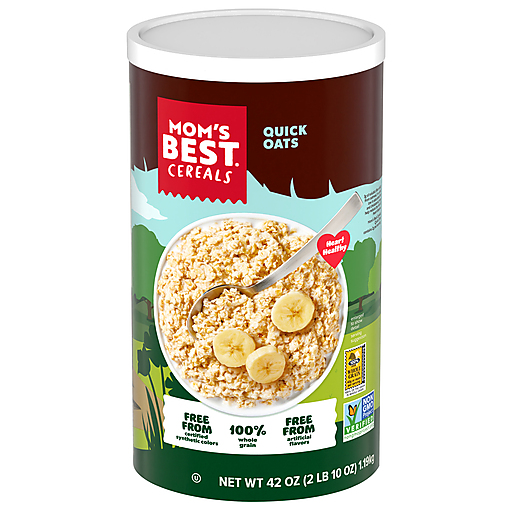 Mom's Best Cereals Quick Oats 42 oz