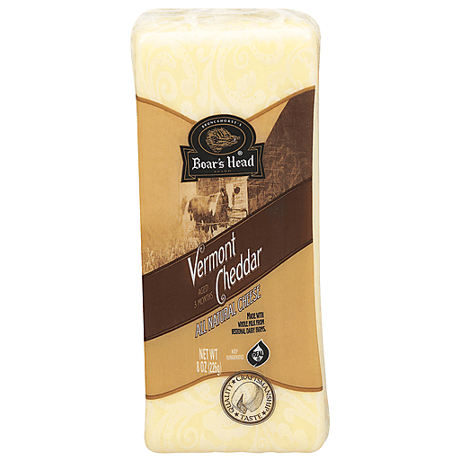 Boar's Head Cheese, White Vermont Cheddar