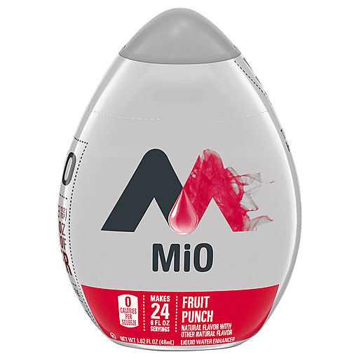 Mi O Liquid Water Enhancer, Fruit Punch 1.62 Fl Oz, Powdered Drinks &  Mixes