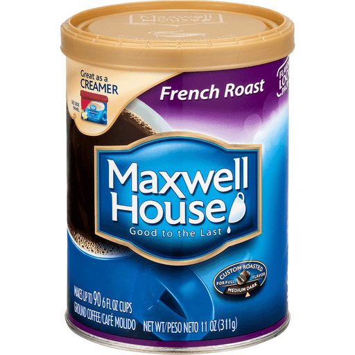 Maxwell House Ground Dark French Roast Coffee 11 oz | Ground | Market ...