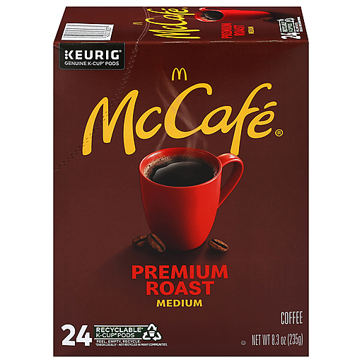 Mc Cafe K Cup Pods Medium Premium Roast Coffee 24 ea
