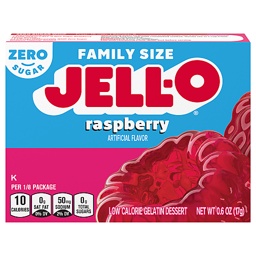 Jell-O S/F Raspberry Gelatin