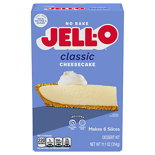 Jell-O No Bake Cheesecake