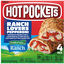 Hot Pockets Ranch Lovers Pepperoni Sandwiches 4 Ea