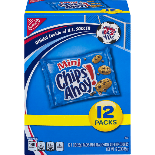 CHIPS AHOY! Mini Original Chocolate Chip Cookies, Bite-sized Big Bag