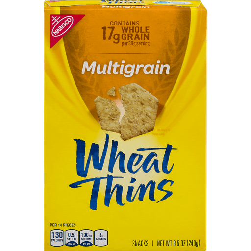 Wheat Thins Multigrain Snacks 8.5 oz | Crackers | Market Basket