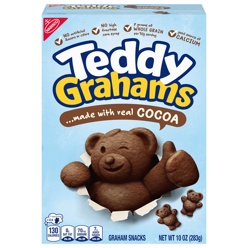 Teddy Grahams Cocoa Graham Snacks 10 oz