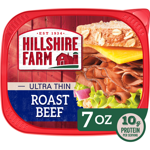 Hillshire Farm Ultra Thin Sliced Roast Beef Sandwich Meat, 7 oz