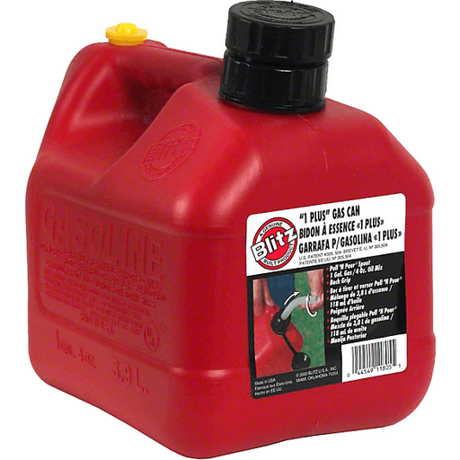 Blitz 1 Plus Gas Can with Pull ' N Pour Spout | Household | Cannata&rsquo;s