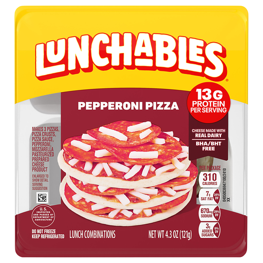 Lunchables Pepperoni Pizza Lunch Combinations 4.3 oz