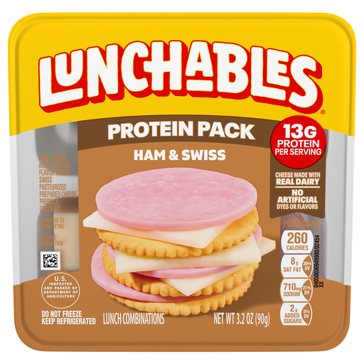 Lunchables Ham & Swiss Lunch Combinations 3.2 oz
