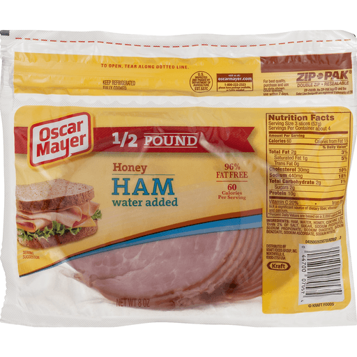 Oscar Mayer Ham 8 Oz | Ham | Market Basket