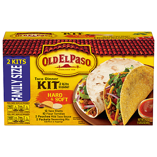 Old El Paso Zesty Ranch Flavored Stand 'N Stuff Taco Shells, 10 ct
