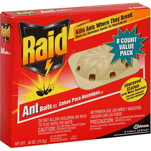 Raid Ant Baits, III, Insect Repellent