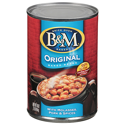 Baked Bean Tin With Ring Pull Lid - 400ml