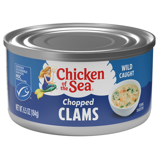 Chicken Of The Sea Wild Caught Chopped Clams 6.5 oz