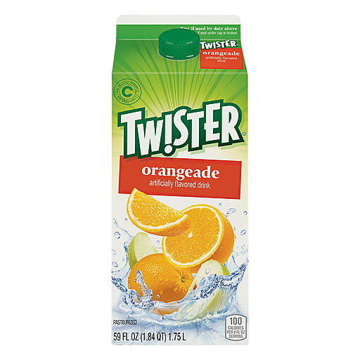 Twister Drink Orangeade Flavored 59 Oz Shop Lingle s