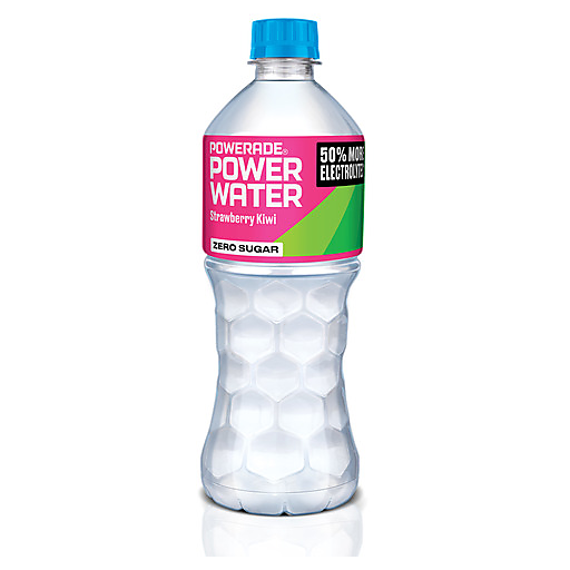 Powerade Zero Sugar Strawberry Kiwi Enhanced Water Bottle 20 fl oz