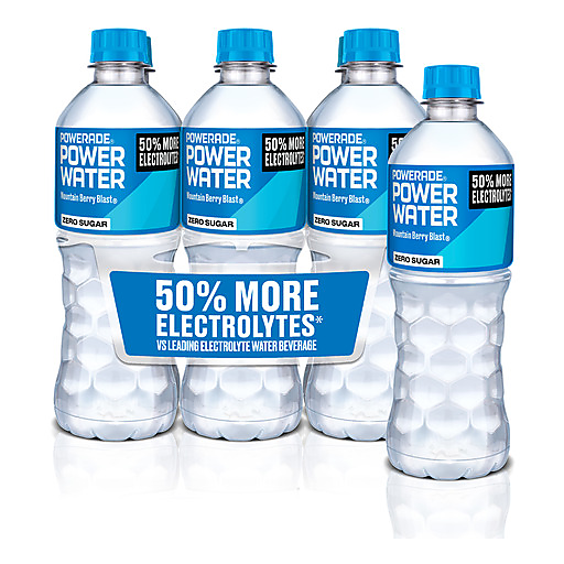 Powerade Mountain Berry Blast Water Bottles 16.9 fl oz