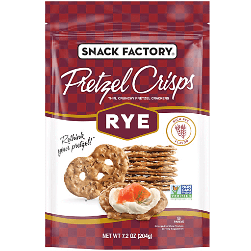 Snack Factory Pretzel Crisp Rye