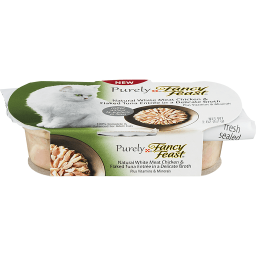 Purina Fancy Feast Natural Grain Free Wet Cat Food Purely Natural