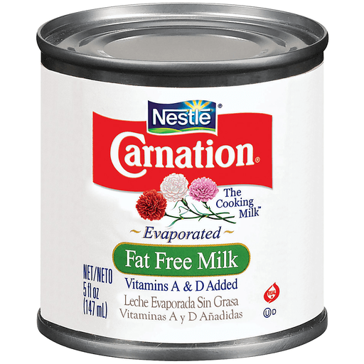 Carnation Milk, Evaporated, Fat Free | Evaporated Milk, Condensed Milk ...