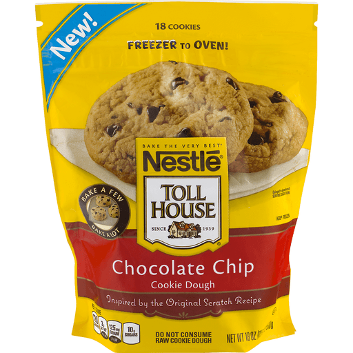 Nestle Toll House Chocolate Chip Cookie Dough, Cookies