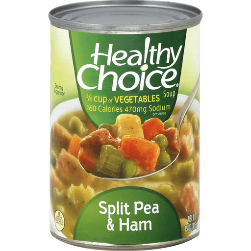 Healthy Choice Soup, Split Pea and Ham | Canned & Boxed Soups | Market ...