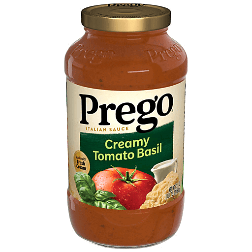 Prego Creamy Tomato Basil Italian Sauce 23.500 oz Shop Market