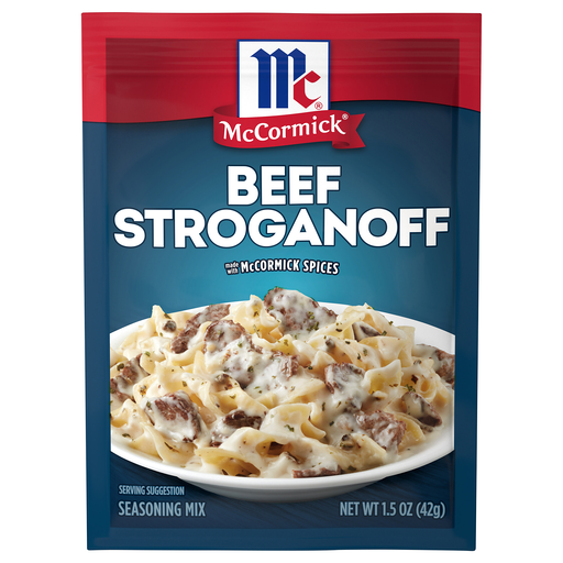 McCormick Beef Stroganoff Sauce Seasoning Mix, 1.5 oz