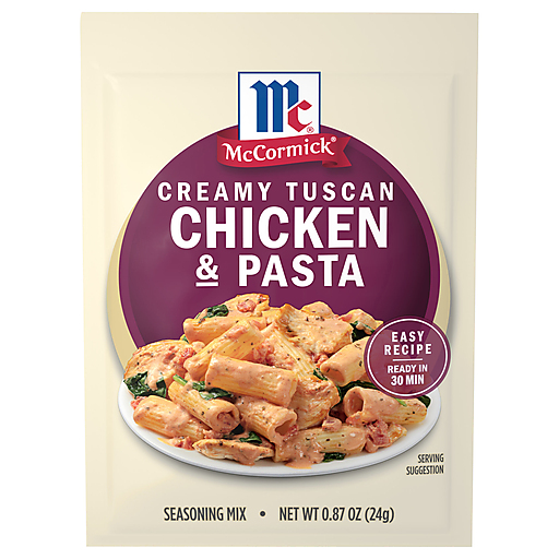 Mc Cormick Creamy Tuscan Chicken & Pasta Seasoning Mix 0.87 oz