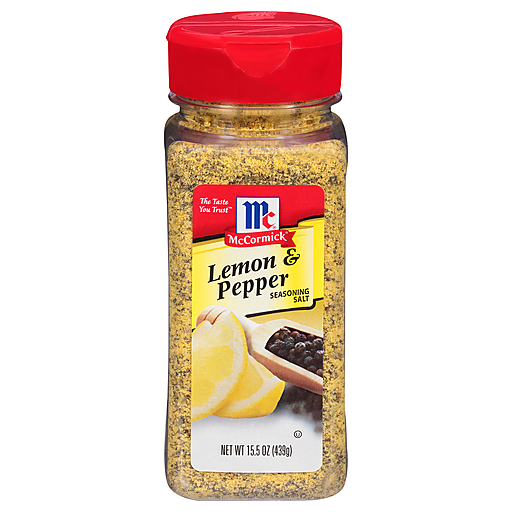 A bottle of McCormick's Salt Free Lemon & Pepper seasoning Stock Photo -  Alamy