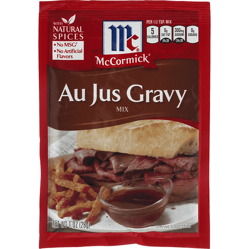 Au Jus Gravy Mix, Powder, Major Chefs' Superb, No MSG Added, 24