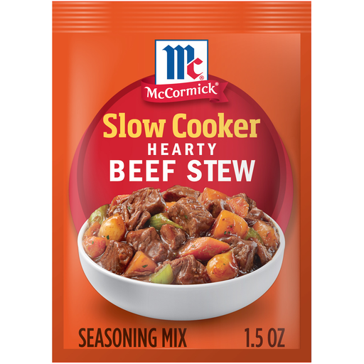 McCormick Slow Cooker Hearty Beef Stew Seasoning Mix, 1.5 oz