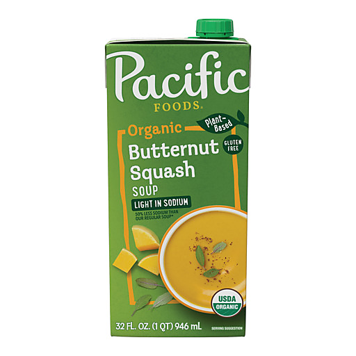 Pacific Foods Organic Butternut Squash Soup-L/S